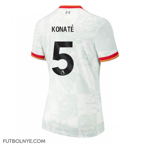 Camiseta Liverpool Ibrahima Konate #5 Tercera Equipación para mujer 2024-25 manga corta